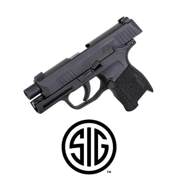 Pistola Sig Sauer P365 CO2 - 4,5 mm Bbs- Blowback SSP365B - Espadas y Más