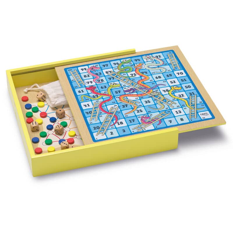 Set 30 juegos mesa madera - Espadas y Más