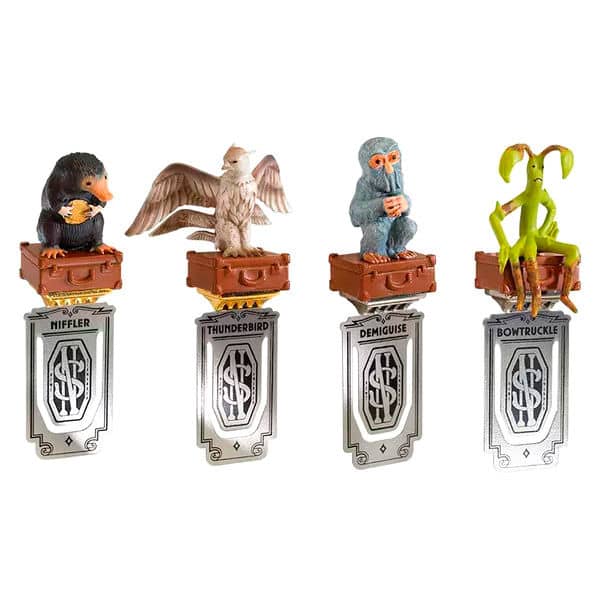 Set 4 marcapaginas Animales Fantasticos - Espadas y Más