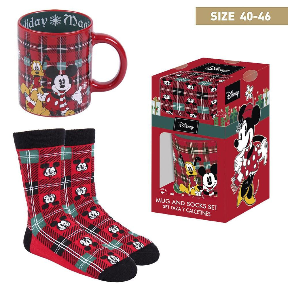 Set calcetines + taza Mickey Disney - Espadas y Más