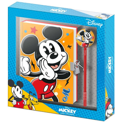 Set diario + boligrafo Whisper Mickey Disney - Espadas y Más