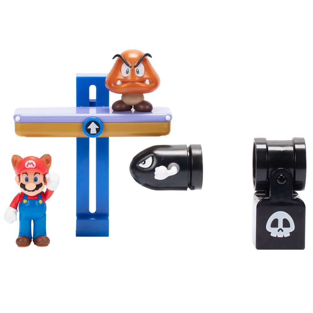 Set diorama Switchback Hill Super Mario Bros 6cm - Espadas y Más