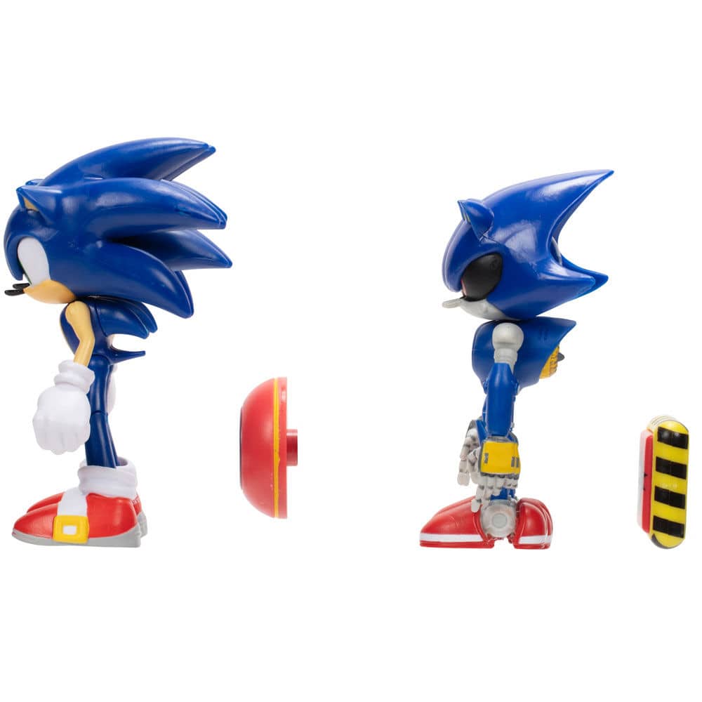 Set figuras Sonic & Metal Sonic - Sonic The Hedgehog 10cm - Espadas y Más