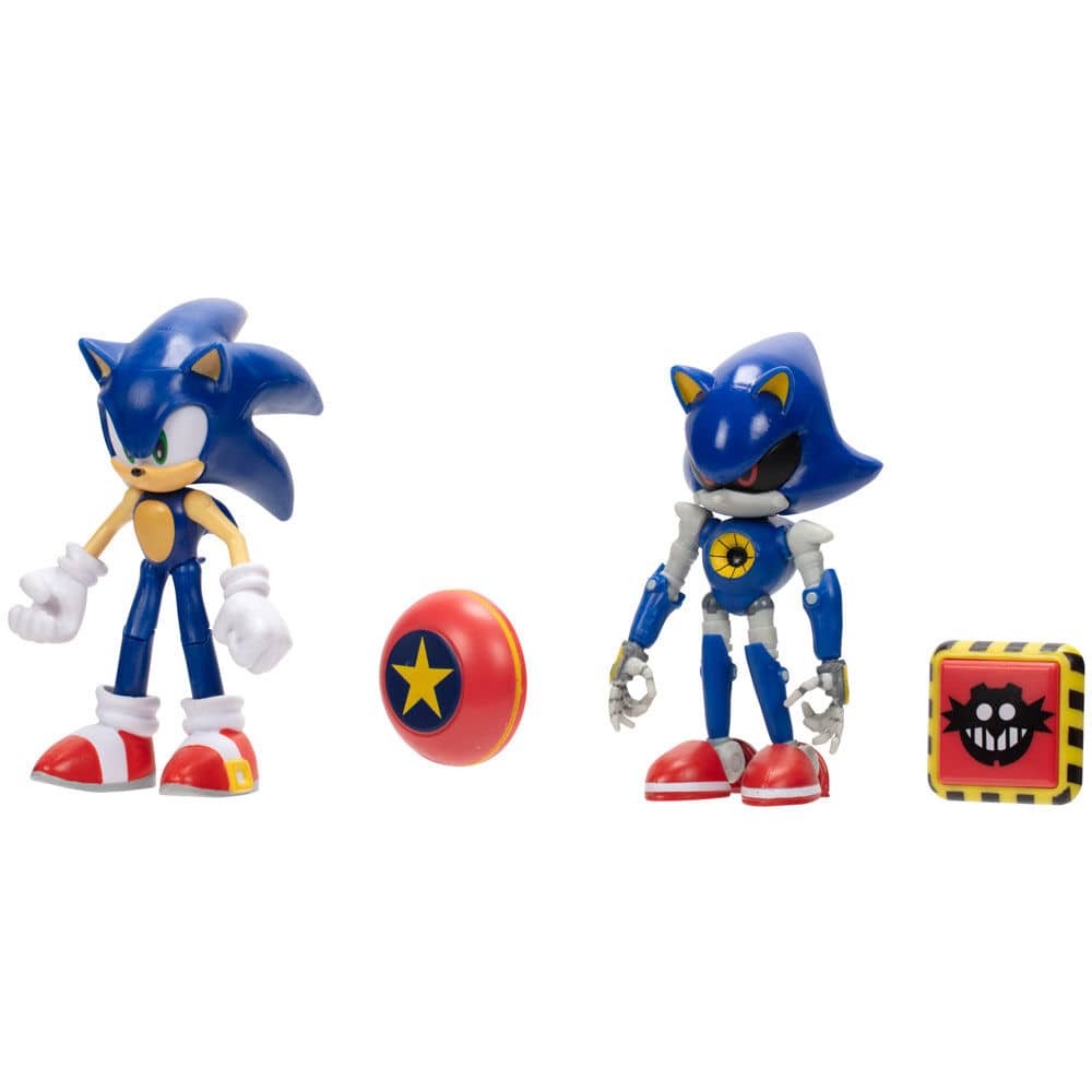 Set figuras Sonic & Metal Sonic - Sonic The Hedgehog 10cm - Espadas y Más