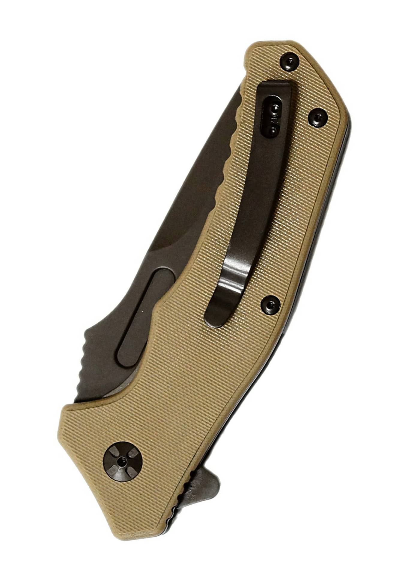 Navaja de bolsillo Proelia Modified Tanto Negro o Marrón Defcon - Espadas y Más