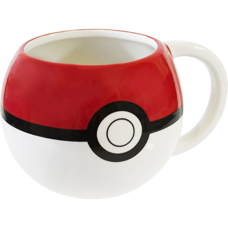 Taza 3D Poke-Ball Pokemon 445ml - Espadas y Más