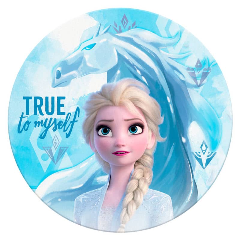 Toalla redonda Frozen 2 Disney microfibra 150cm - Espadas y Más