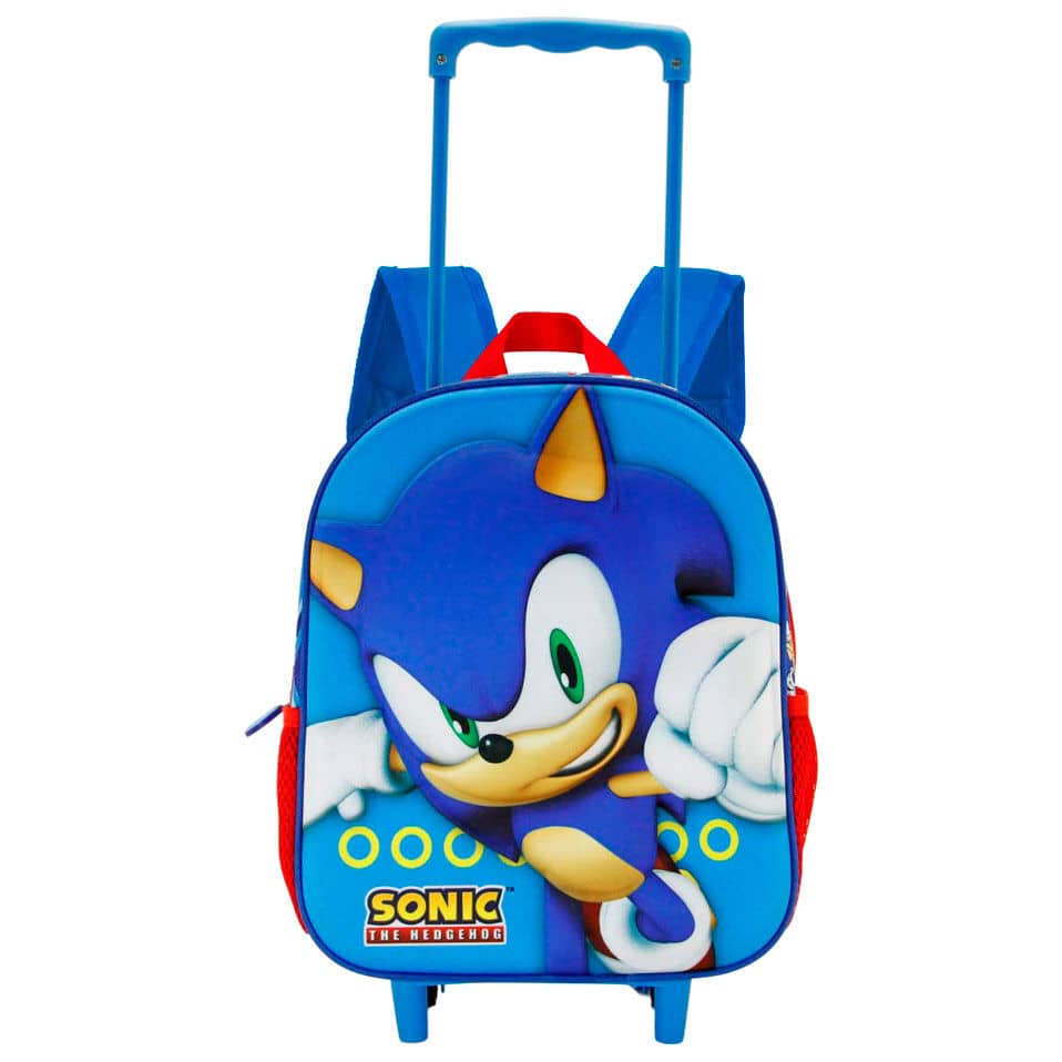 Trolley 3D Fast Sonic 34cm - Espadas y Más