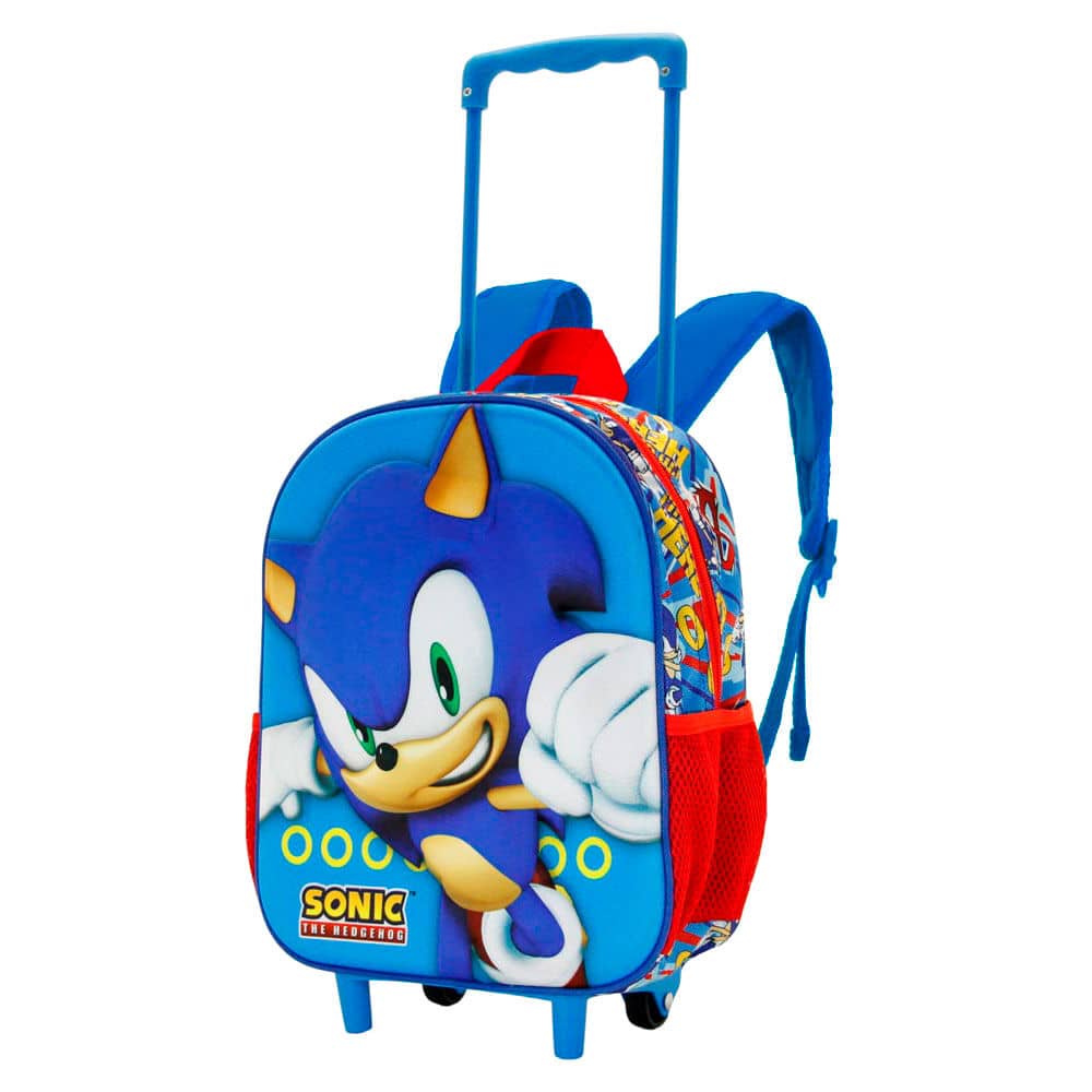 Trolley 3D Fast Sonic 34cm - Espadas y Más