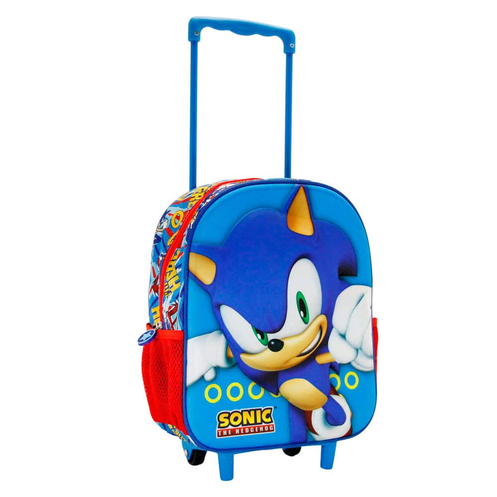 Trolley 3D Fast Sonic 34cm - Espadas y Más