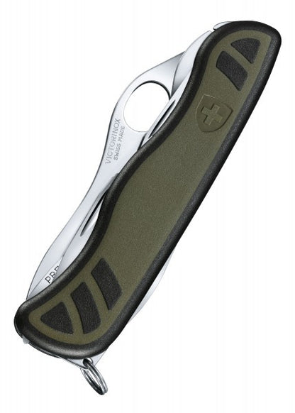 Cuchillo soldado suizo 08, verde / negro Victorinox  VI-0.8461.MWCH - Espadas y Más