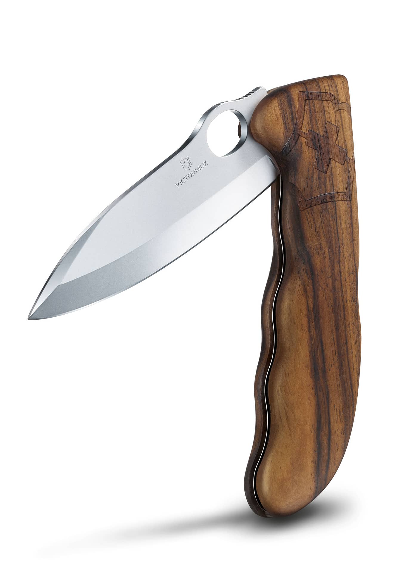 Cuchillo clásico Hunter Pro Madera de Nogal, incluye estuche Victorinox VI-0.9410.63 - Espadas y Más