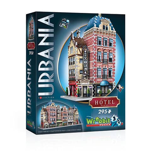 Puzzle 3D Wrebbit Hotel - Urbania W3D0501 - Espadas y Más