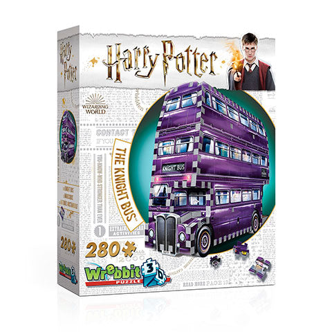 Wrebbit 3D puzzle -El Autobús Nocturno -  Harry Potter W3D0507 - Espadas y Más