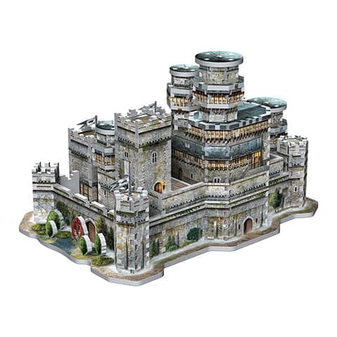 Puzzle 3D Wrebbit Castillo Winterfell - Juego de Tronos W3D2018 - Espadas y Más