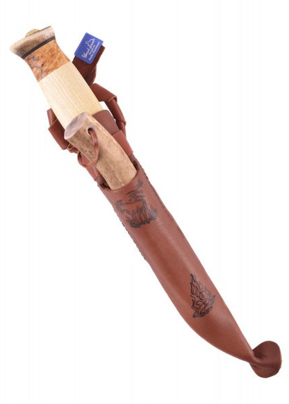 Cuchillo de caza con acero al fuego, Wood-Jewel WJ-23JVS - Espadas y Más
