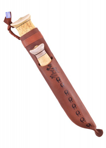 Cuchillo de caza doble grande Lapinleuku, Wood-Jewel WJ-23LL - Espadas y Más