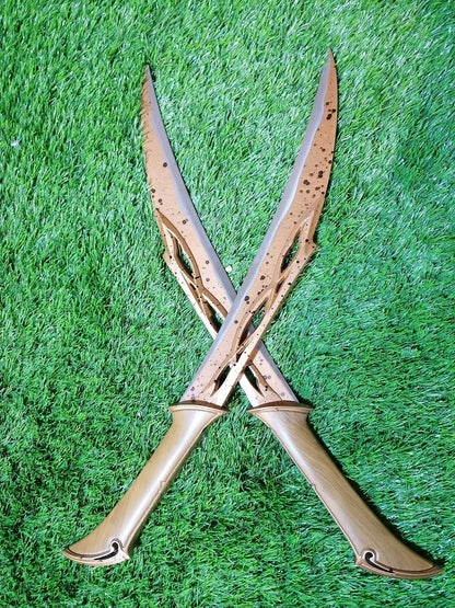 Imagen de Cuchillos de Tauriel - El Hobbit parte de nuestra colección en Espadas y más, sitio oficial.