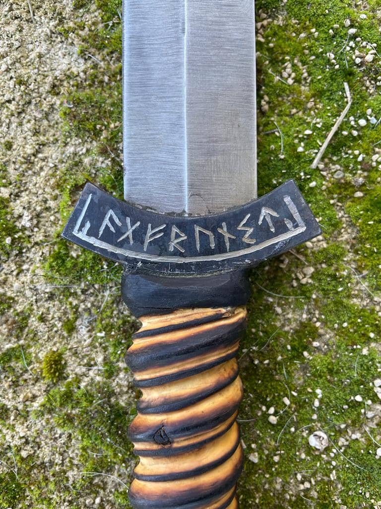 Daga Vikinga Funcional Artesanal - Espadas y Más