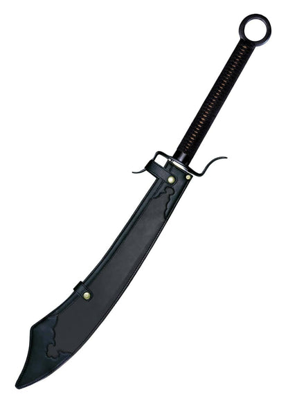 Imagen de Espada de guerra china con vaina de cuero CST-88CWS parte de nuestra colección en Espadas y más, sitio oficial.