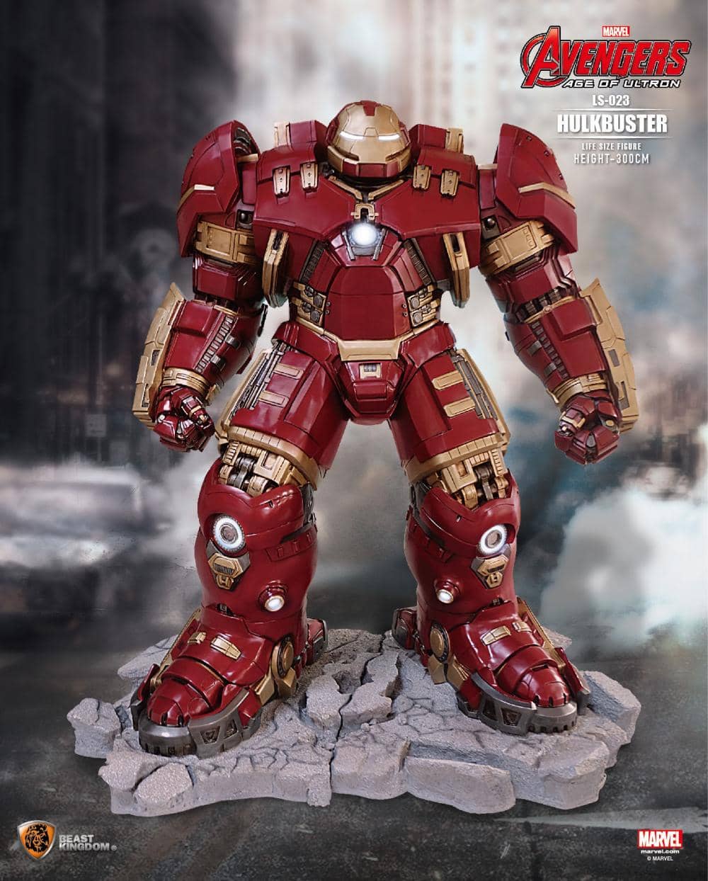 BKDLS-023 Estatua tamaño real Iron Man Mark XLIV - Espadas y Más