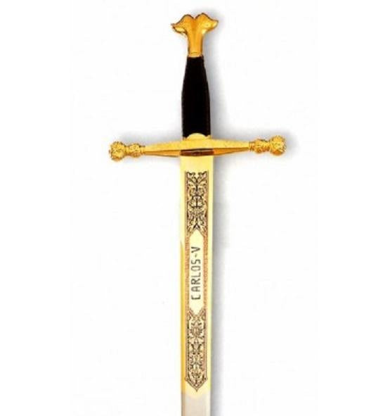 Imagen de Espada De Carlos V Histórica 105 parte de nuestra colección en Espadas y más, sitio oficial.