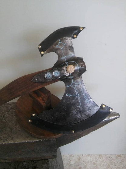 Hacha Leviatán o de Kratos God of War (fabricación propia) Leviathan - Espadas y Más