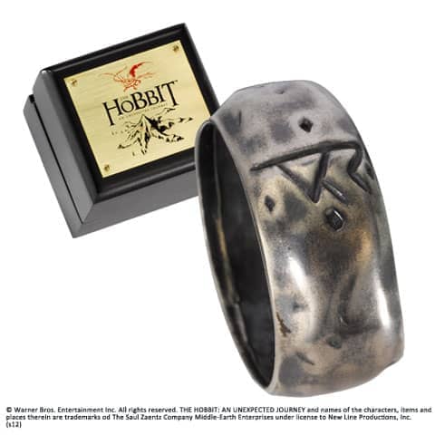 ANILLO PLATA THORIN ESCUDO DE ROBLE EL HOBBIT NN1317 - Espadas y Más