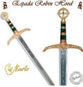 MA754 Espada Robin Hood Grabado Profundo - Espadas y Más