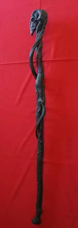 Bastón de Alastor Ojo Loco Moody Harry Potter NN7732 - Espadas y Más
