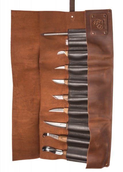 Set de talla de madera de lujo (8 herramientas), mangos de nogal, BeaverCraft  BC-S18X - Espadas y Más