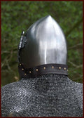 BMSZ-AV Protector de cuello de cota de malla para añadir al casco - Espadas y Más