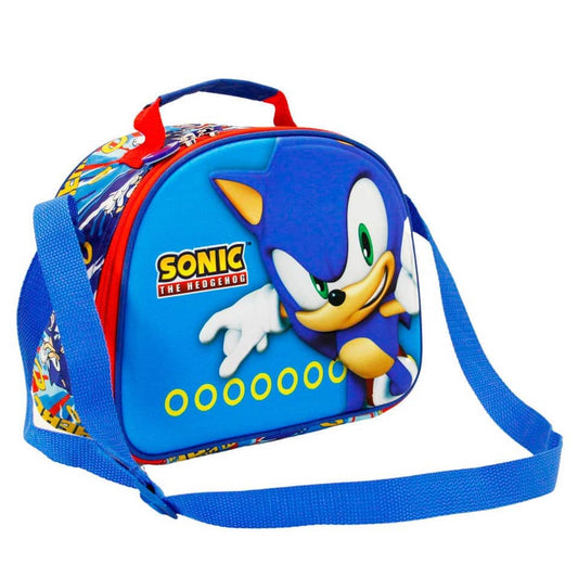 Bolsa portameriendas 3D Fast Sonic - Espadas y Más