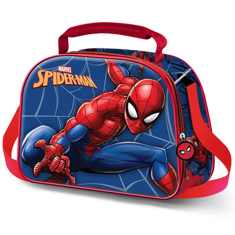 Bolsa portameriendas 3D Motions Spiderman Marvel - Espadas y Más
