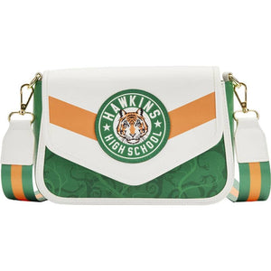 Imagen de Bolso bandolera Hawkins Stranger Things Loungefly parte de nuestra colección en Espadas y más, sitio oficial.
