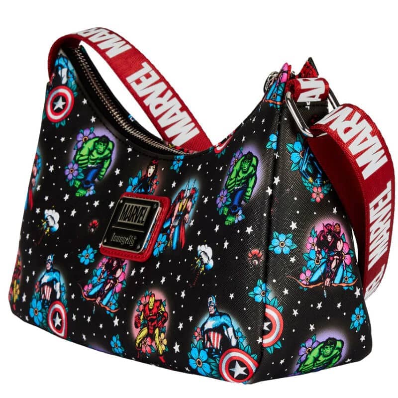 Bolso bandolera Vengadores Avengers Marvel Loungefly - Espadas y Más