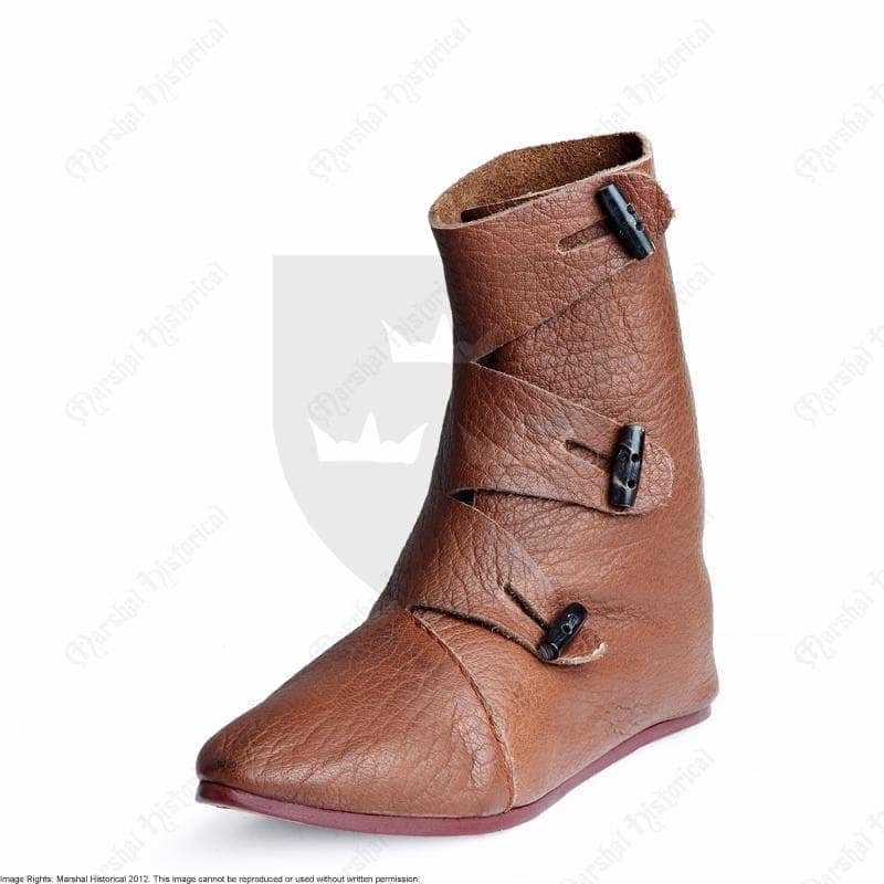 Bota alta medieval vikinga "Jorvik", Cuero medieval - Espadas y Más