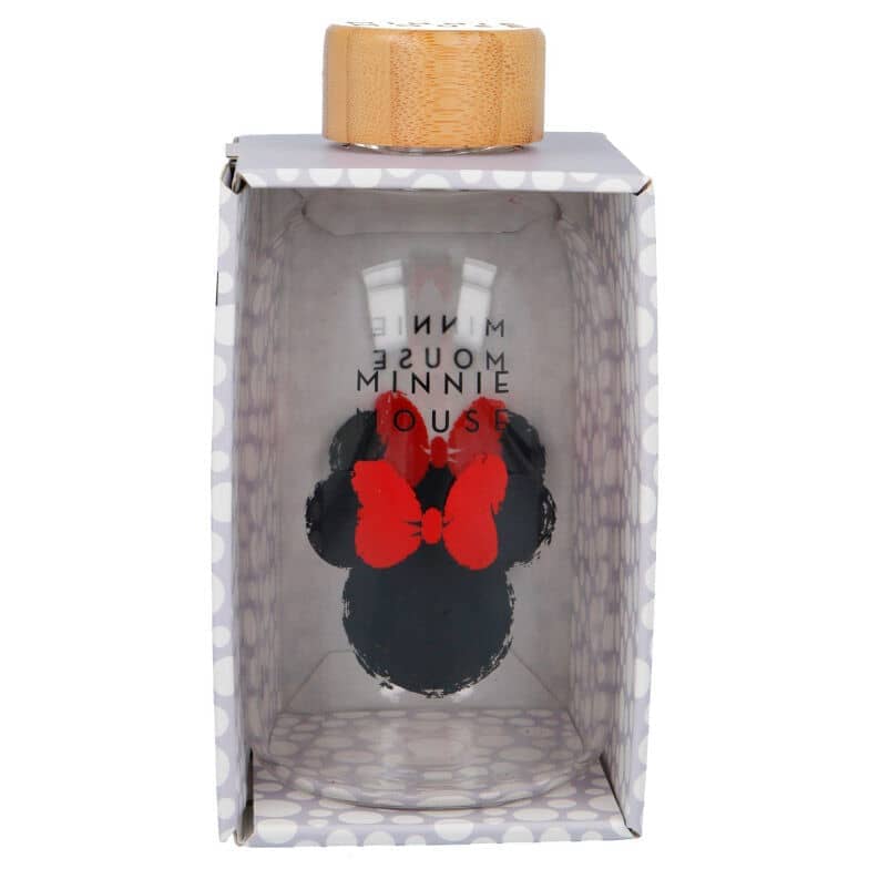 Botella cristal Minnie Disney 620ml - Espadas y Más