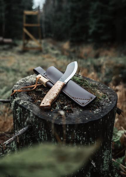 Cuchillo Brisa Nessmuk 125 - Abedul Maser estabilizado, Scandi BRI-241-32085-1583 - Espadas y Más