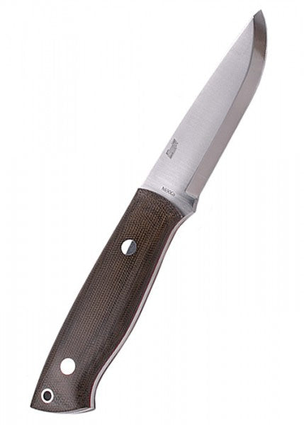 Brisa Trapper 95 - Micarta Verde, Scandi, Acero al Fuego BRI-063-2017-1562-2 - Espadas y Más