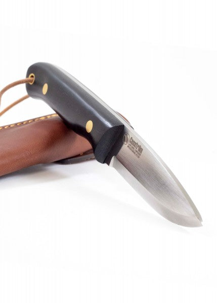 Cuchillo Woodsman, Bog Oak con acero al fuego, Casström CA-10829 - Espadas y Más