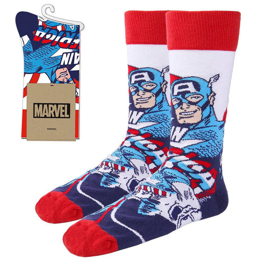 Calcetines Capitan America Marvel - Espadas y Más