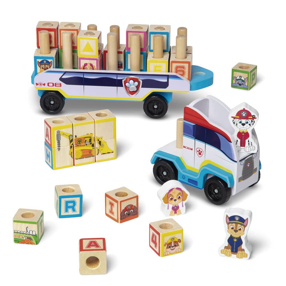 Camion de Bloques Patrulla Canina Paw Patrol - Espadas y Más