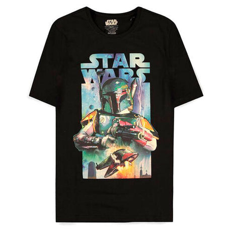 Camiseta Boba Fett Poster Star Wars - Espadas y Más