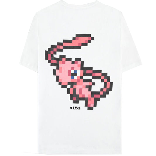 Camiseta Pixel Mew Pokemon - Espadas y Más