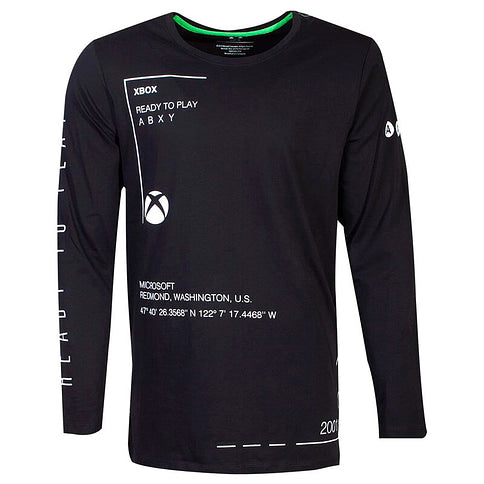 Camiseta Ready to Play Xbox - Espadas y Más