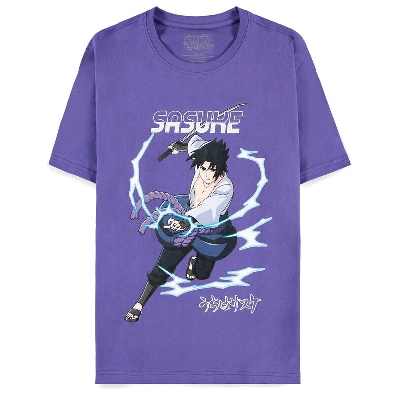 Camiseta Sasuke Naruto adulto - Espadas y Más