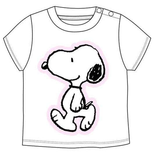 Camiseta Snoopy Gris bebe - Espadas y Más