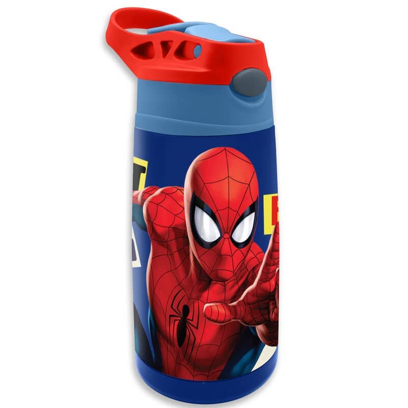 Cantimplora Acero Inoxidable Spiderman Marvel 400ml - Espadas y Más