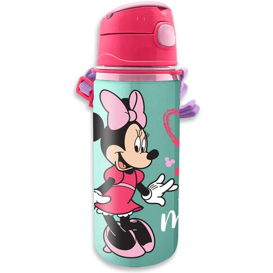 Cantimplora Aluminio Minnie Disney 600ml - Espadas y Más